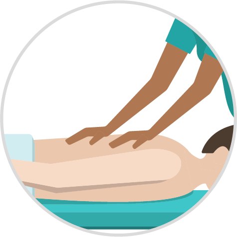 Sportsmassage ikon